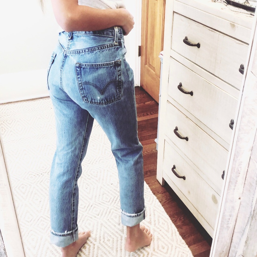 VINTAGE LEVI’S  High-Waisted by Nasty Gal Size 29